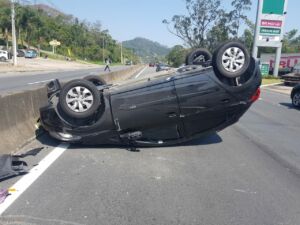 Principais tipos de acidentes de trânsito